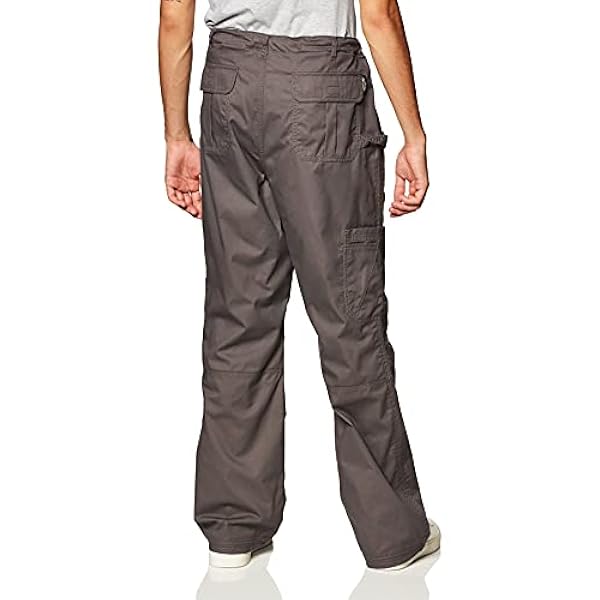 KOI James - Pantaloni elastici da uomo con cerniera e coulisse in vita